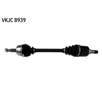 Arbre de transmission SKF VKJC 8939 pour RENAULT CAPTUR 1.2 TCe 120 - 118cv