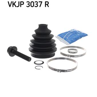 Soufflets de cardan avant SKF VKJP 3037 R pour AUDI 50 2.8 quattro - 193cv