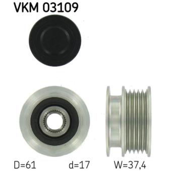 Poulie roue libre, alternateur SKF OEM 028903119AP