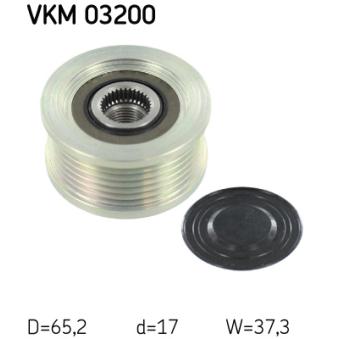 Poulie roue libre, alternateur SKF VKM 03200 pour SUZUKI WAGON 1.9 JTD - 110cv