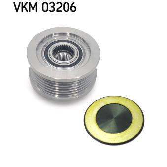 Poulie roue libre, alternateur SKF VKM 03206 pour SUZUKI WAGON 1.9 JTD - 110cv