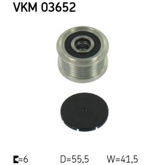 Poulie roue libre, alternateur SKF [VKM 03652]