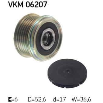 Poulie roue libre, alternateur SKF OEM 23151JA02A