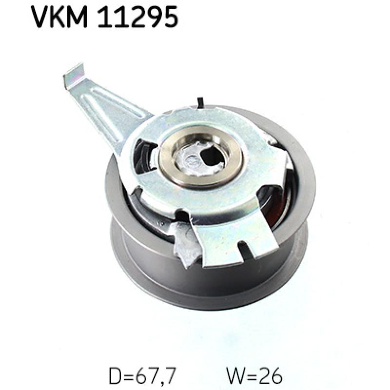 Poulie-tendeur, courroie de distribution SKF VKM 11295 - Visuel 1