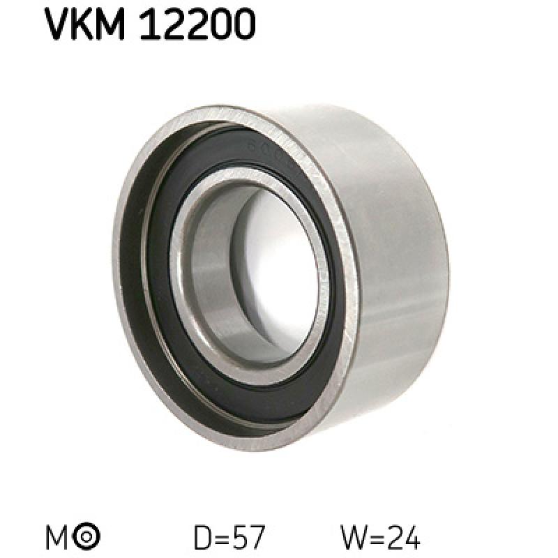 Poulie-tendeur, courroie crantée SKF VKM 12200 - Visuel 2