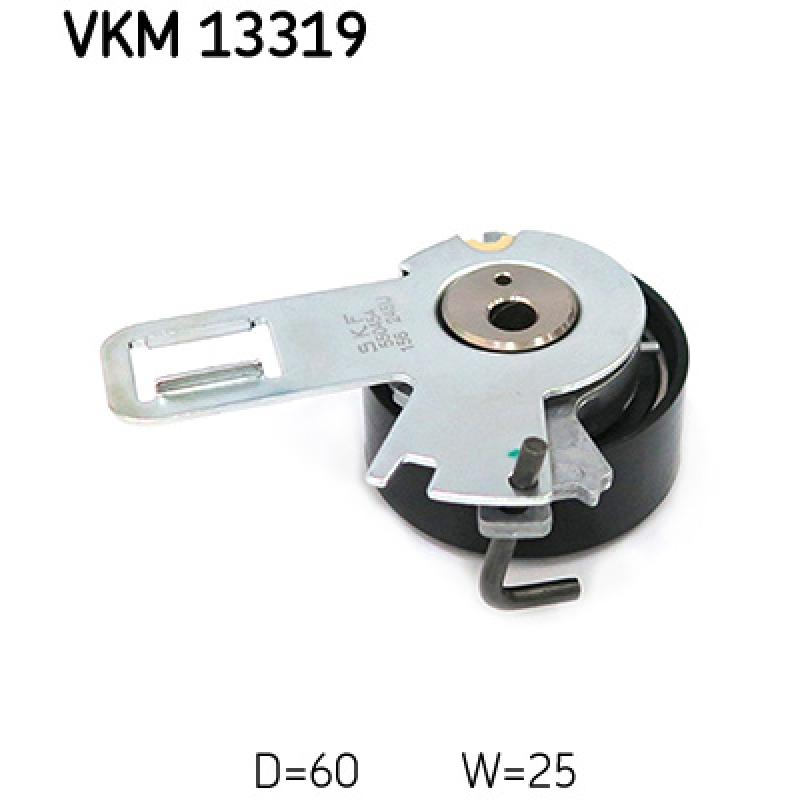 Poulie-tendeur, courroie de distribution SKF VKM 13319 - Visuel 2
