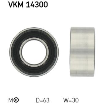 Poulie-tendeur, courroie crantée SKF OEM 715FGA265AA Poulie-tendeur, courroie crantée SKF OEM 715FGA265AA