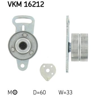 Poulie-tendeur, courroie crantée SKF VKM 16212 pour HYUNDAI I40 2.1 D - 68cv