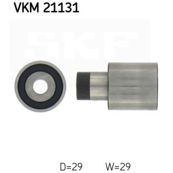 Poulie renvoi/transmission, courroie de distribution SKF VKM 21131 pour PEUGEOT 2008 1.9 TDI - 110cv