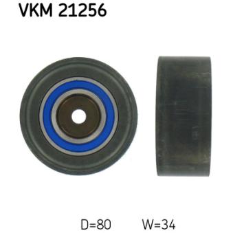 Poulie renvoi/transmission, courroie de distribution SKF VKM 21256 pour SAAB 900 2.0 DI-D - 140cv