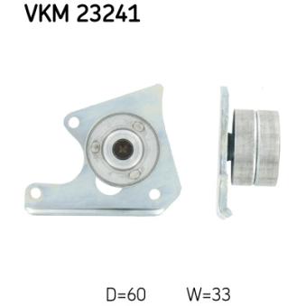 Poulie renvoi/transmission, courroie de distribution SKF VKM 23241 pour CITROEN C8 1.8 D - 60cv