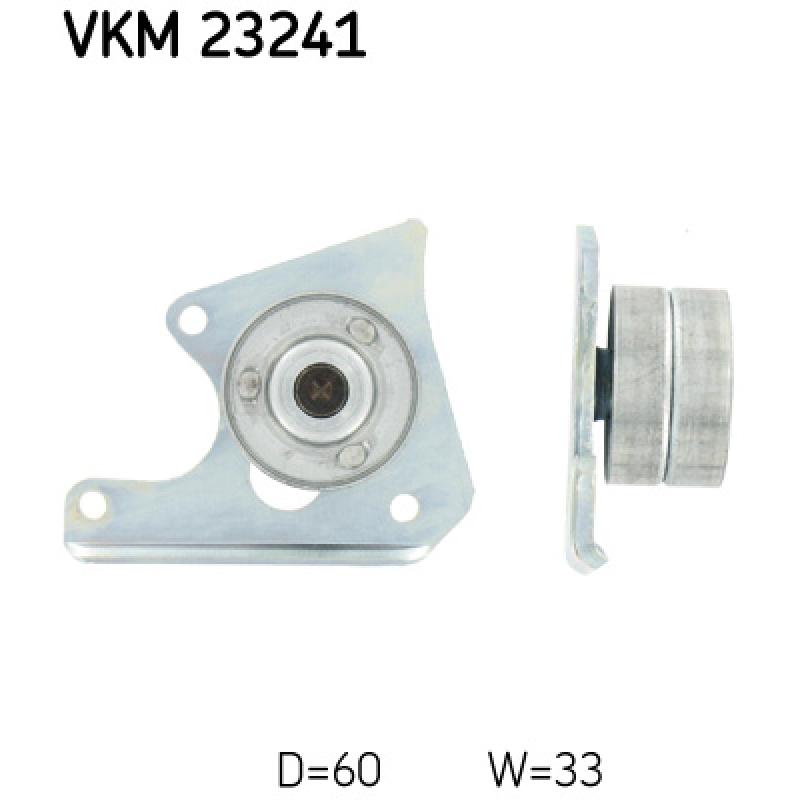 Poulie renvoi/transmission, courroie de distribution SKF VKM 23241 - Visuel 1