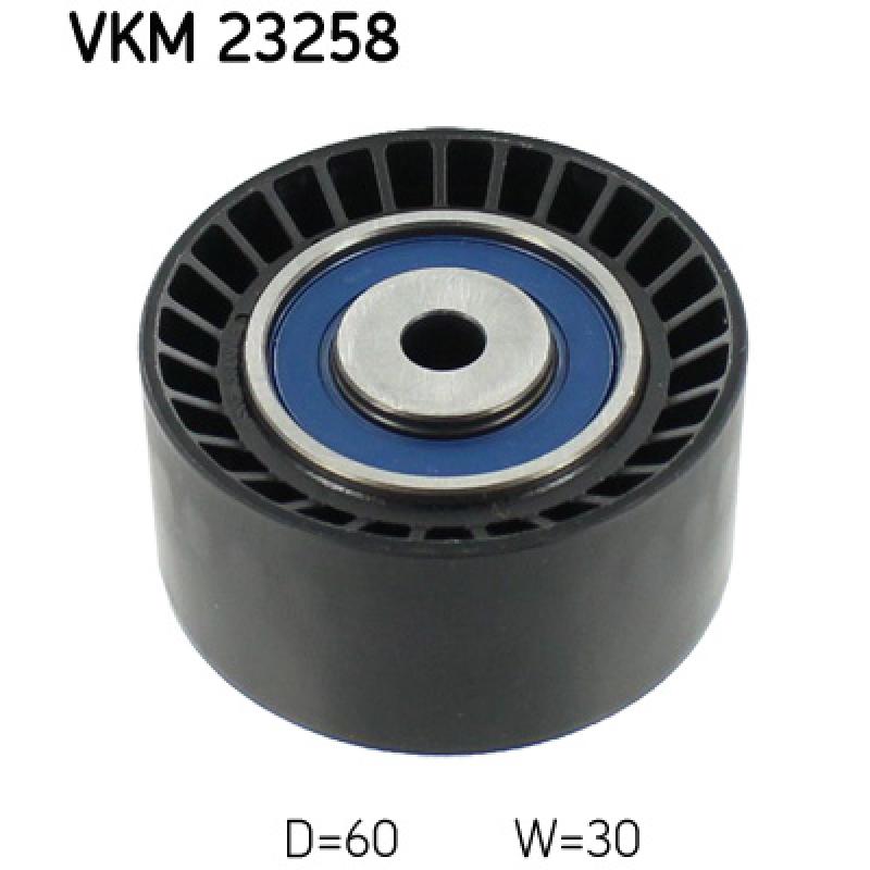 Poulie renvoi/transmission, courroie de distribution SKF VKM 23258 - Visuel 1
