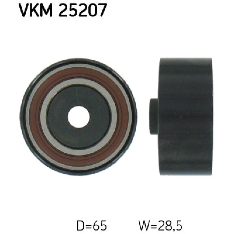 Poulie renvoi/transmission, courroie de distribution SKF VKM 25207 - Visuel 1