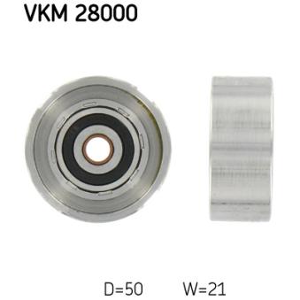 Poulie renvoi/transmission, courroie de distribution SKF OEM 11311727141