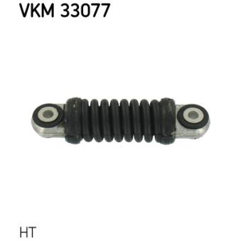 Poulie-tendeur, courroie trapézoïdale à nervures SKF [VKM 33077]