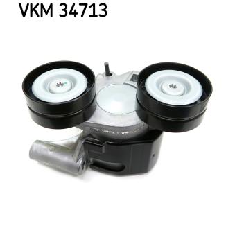 Tendeur de courroie, courroie trapézoïdale à nervures SKF [VKM 34713]