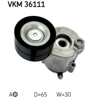 Poulie-tendeur, courroie trapézoïdale à nervures SKF VKM 36111 pour RENAULT SCENIC 1.4 16V - 131cv