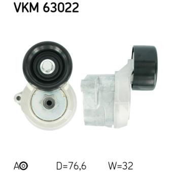 Poulie-tendeur, courroie trapézoïdale à nervures SKF OEM 31170RLFJ01 Poulie-tendeur, courroie trapézoïdale à nervures SKF OEM 31170RLFJ01