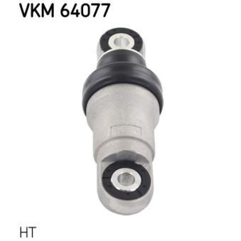 Poulie-tendeur, courroie trapézoïdale à nervures SKF VKM 64077 pour MAZDA 3 2.0 - 165cv