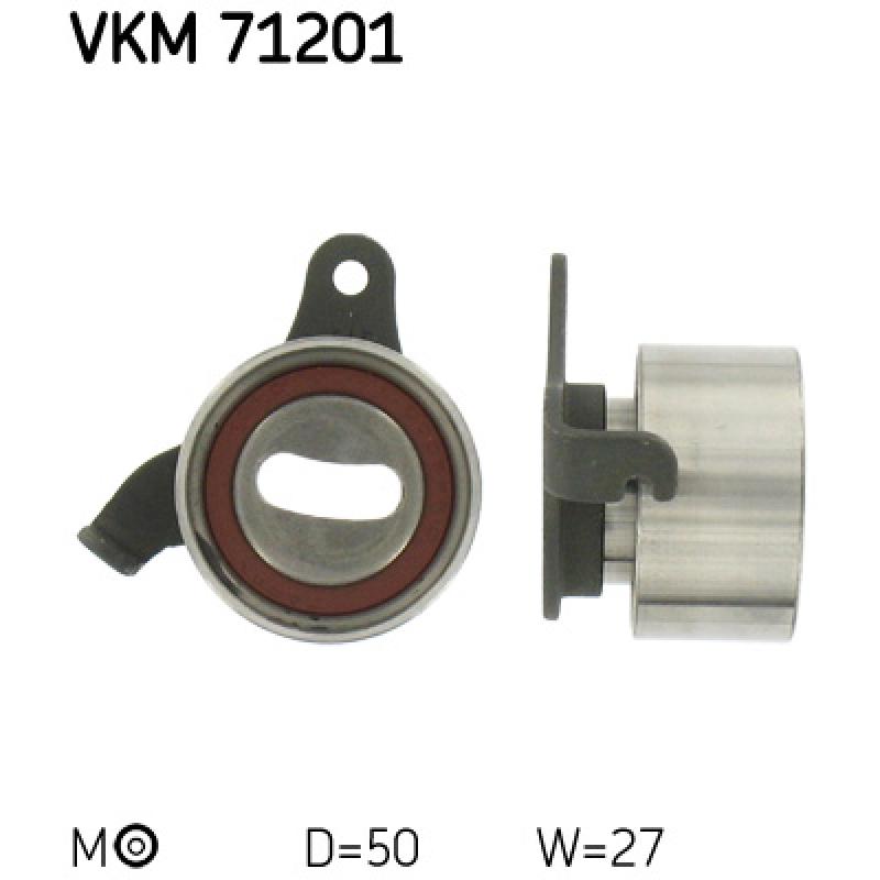 Poulie-tendeur, courroie crantée SKF VKM 71201 - Visuel 1