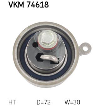 Poulie-tendeur, courroie crantée SKF OEM WE0112700