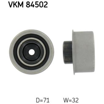 Poulie renvoi/transmission, courroie de distribution SKF VKM 84502 pour HYUNDAI IX55 2.5 V6 - 150cv