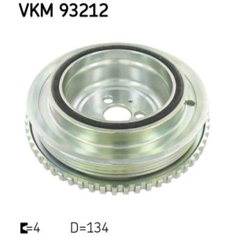 Poulie, vilebrequin SKF VKM 93212 pour TOYOTA PROACE 1.4 TB - 163cv