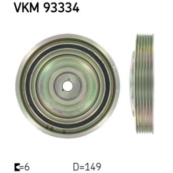 Poulie, vilebrequin SKF VKM 93334