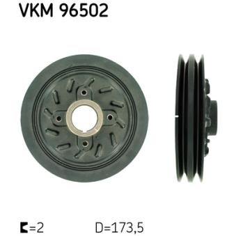 Poulie, vilebrequin SKF OEM 2312442001