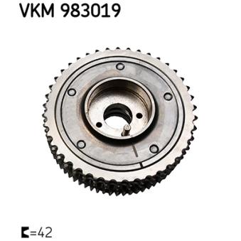 Dispositif de réglage électrique d'arbre à cames SKF [VKM 983019]