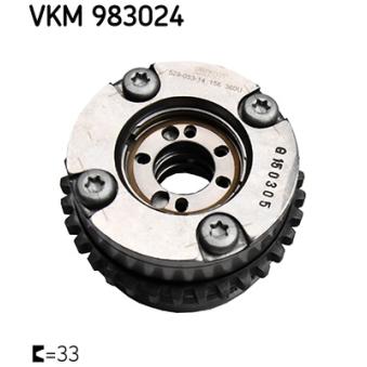 Dispositif de réglage électrique d'arbre à cames SKF [VKM 983024]