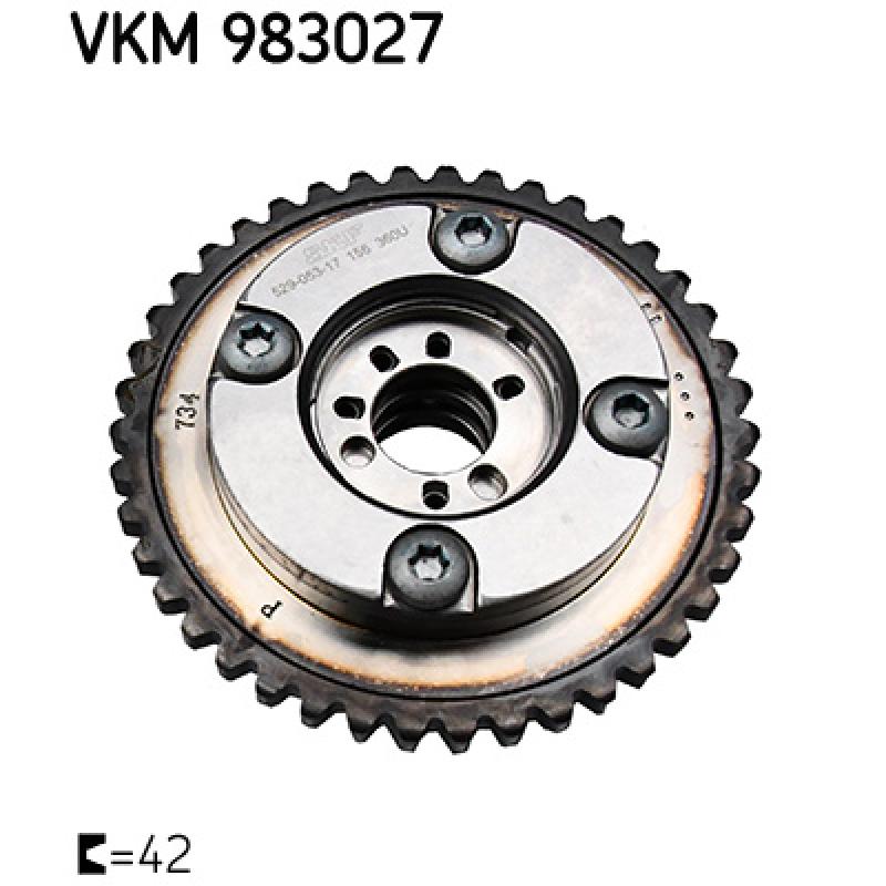 Dispositif de réglage électrique d'arbre à cames SKF VKM 983027 - Visuel 1