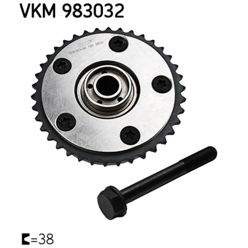 Dispositif de réglage électrique d'arbre à cames SKF VKM 983032 - Visuel 1