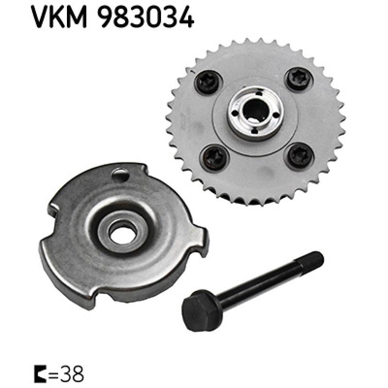Dispositif de réglage électrique d'arbre à cames SKF VKM 983034 - Visuel 1