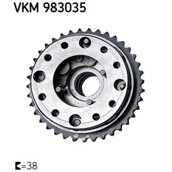Dispositif de réglage électrique d'arbre à cames SKF VKM 983035 pour BMW X1 sDrive 20 i - 184cv