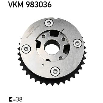 Dispositif de réglage électrique d'arbre à cames SKF VKM 983036 pour BMW X1 sDrive 20 i - 184cv