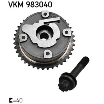Dispositif de réglage électrique d'arbre à cames SKF VKM 983040 pour LEXUS IS One - 75cv