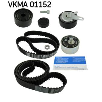 Kit de distribution SKF VKMA 01152 pour ISUZU TROOPER 2.5 TDI - 163cv