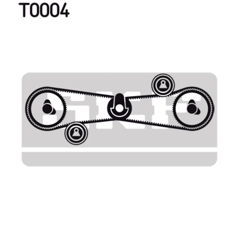 Kit de distribution SKF VKMA 02500 - Visuel 1