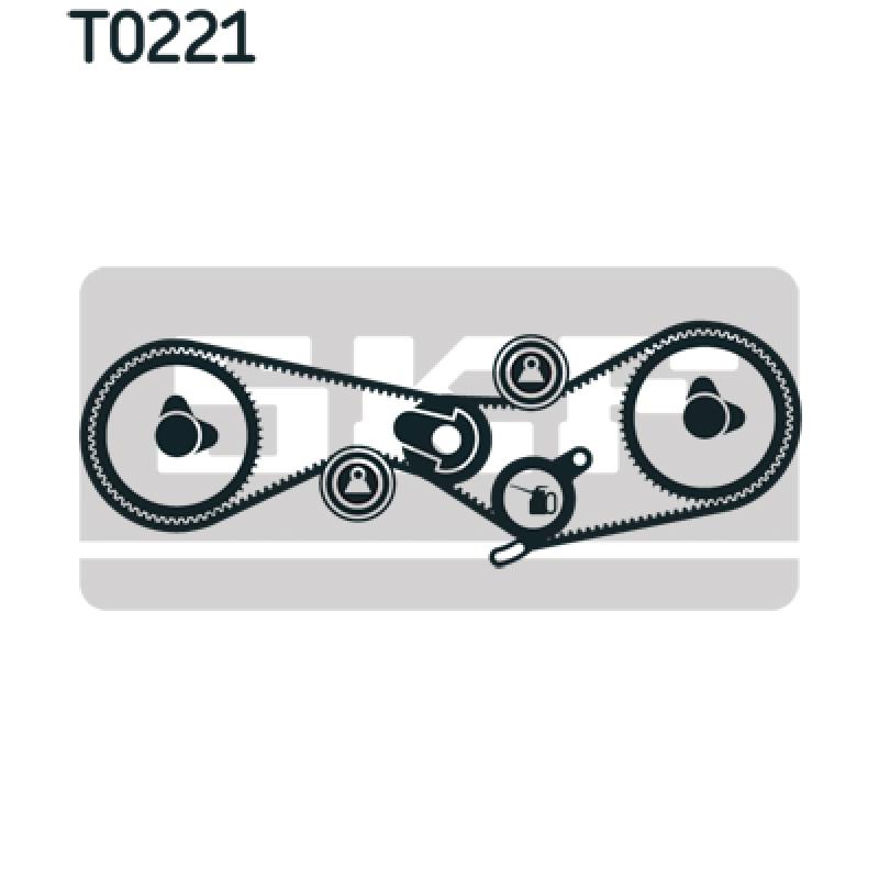 Kit de distribution SKF VKMA 03010 - Visuel 1
