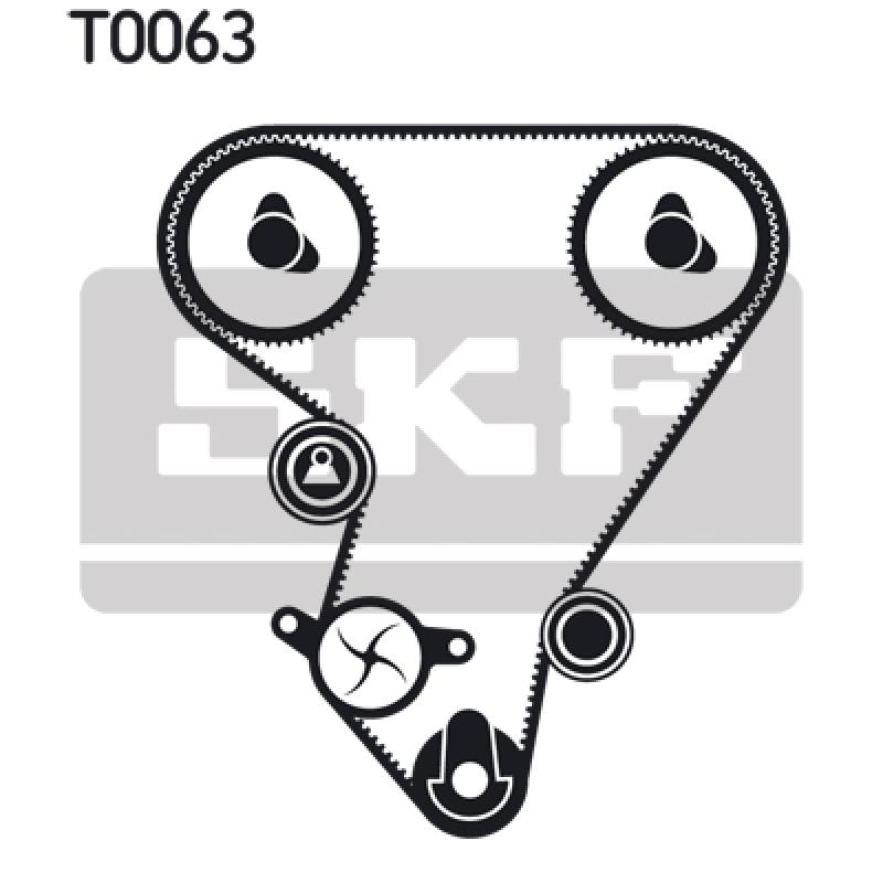Kit de distribution SKF VKMA 05211 - Visuel 1