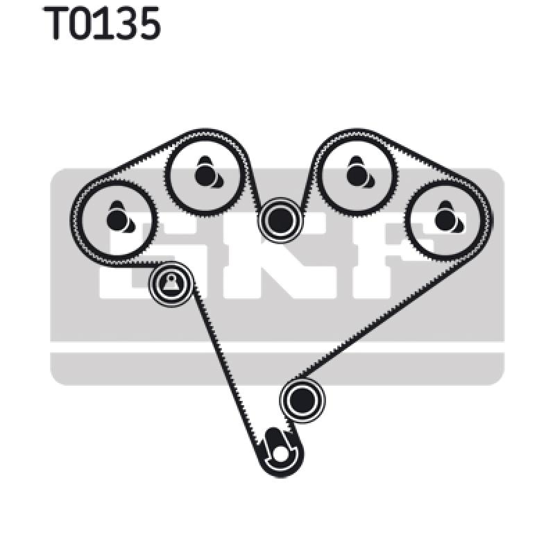 Kit de distribution SKF VKMA 05500 - Visuel 1