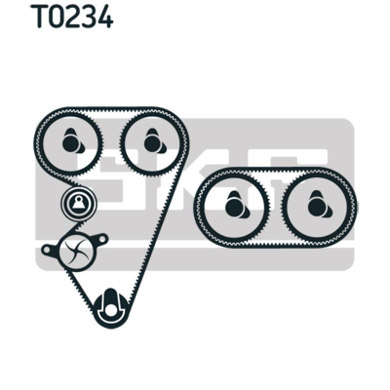 Kit de distribution SKF VKMA 07306 - Visuel 1