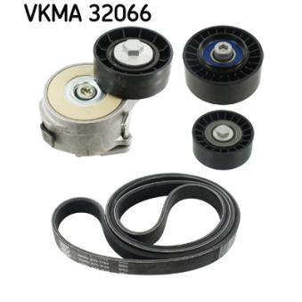 Jeu de courroies trapézoïdales à nervures SKF VKMA 32066 pour ALFA ROMEO 159 1.9 JTDM 8V - 120cv