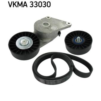 Jeu de courroies trapézoïdales à nervures SKF VKMA 33030 pour MERCEDES-BENZ SPRINTER 1.8 - 101cv