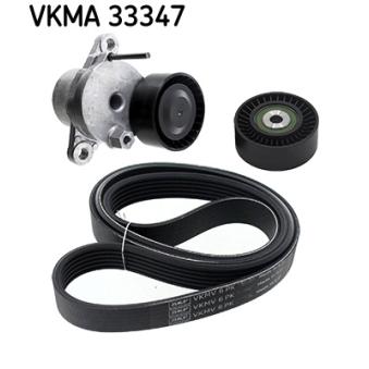 Jeu de courroies trapézoïdales à nervures SKF OEM 5750P2