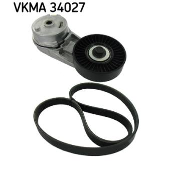 Jeu de courroies trapézoïdales à nervures SKF VKMA 34027 pour SAAB 93X 2.0 T - 209cv Jeu de courroies trapézoïdales à nervures SKF VKMA 34027 pour SAAB 93X 2.0 T - 209cv