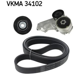 Jeu de courroies trapézoïdales à nervures SKF OEM 2T1Q19A216BB Jeu de courroies trapézoïdales à nervures SKF OEM 2T1Q19A216BB