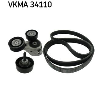 Jeu de courroies trapézoïdales à nervures SKF OEM 1149503